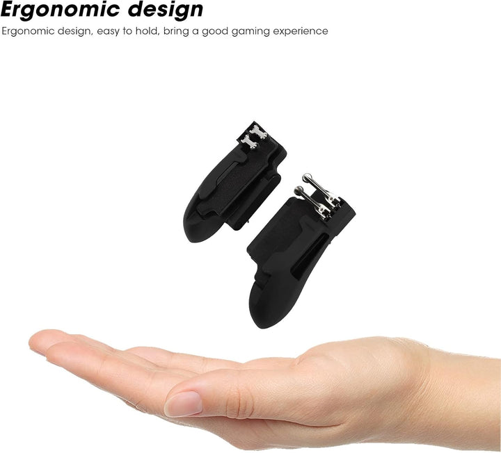 Mobile Game Controller Tablet PC 6 Finger Game Joystick Griff Zieltaste L1R1 Mobile Game Joystick-Ga