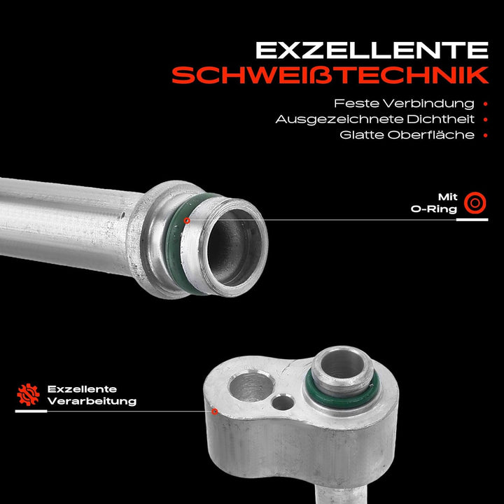 Frankberg Klimaleitung Klimaschlauch Druckleitung Kompatibel mit X164 GL450 GL500 W164 ML500 ML63AMG