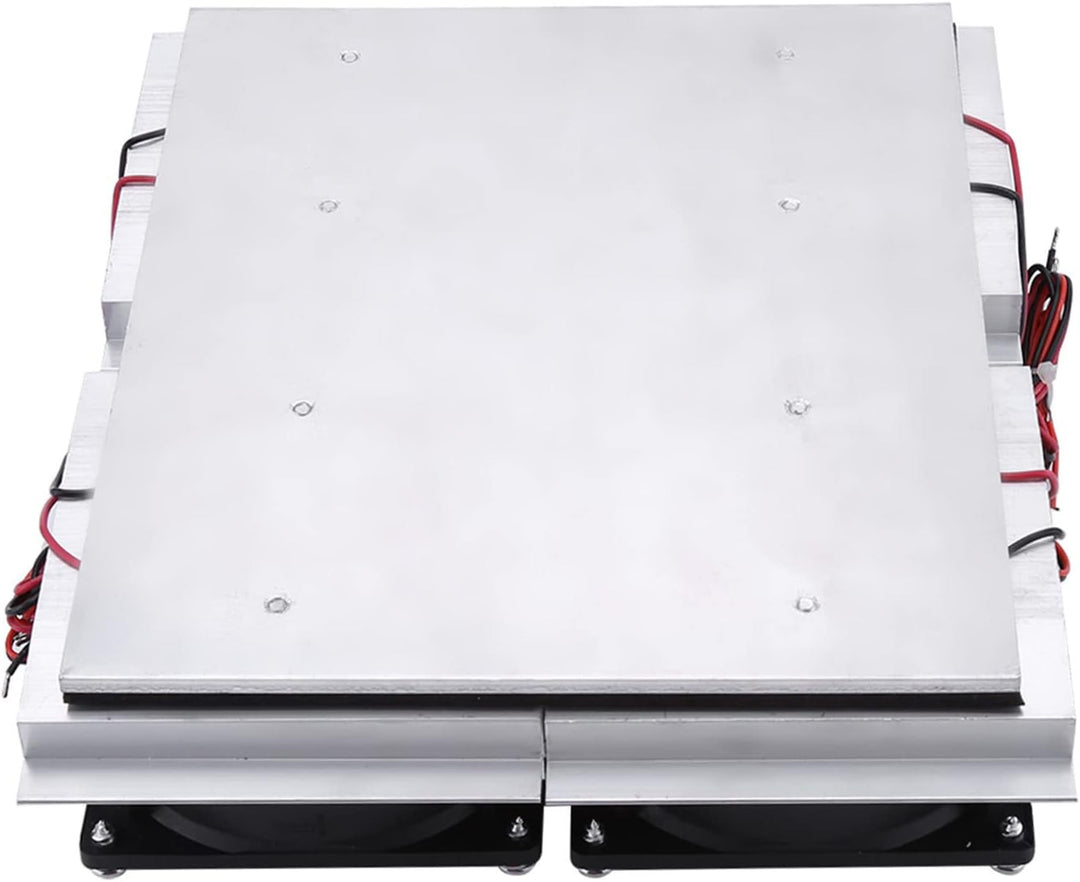 Haofy Thermoelektrischer Peltier-Kühler 240W, 12V Halbleiter-Kühlsystem mit Kühlplatte und Lüfter, K
