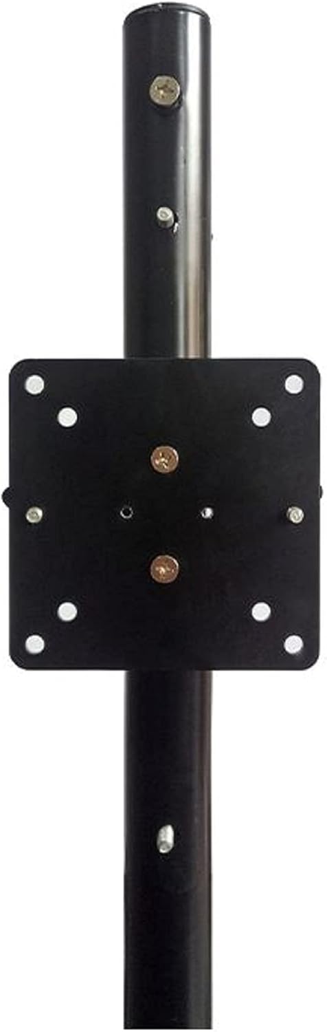 Tosol Dart mobiler Dartständer, Surround Auffangring, Dartscheibe und Dartpfeile Schwarz, Schwarz