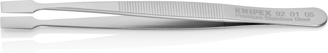 KNIPEX Universalpinzette Mattiert Geriffelt 120 mm, 92 01 05