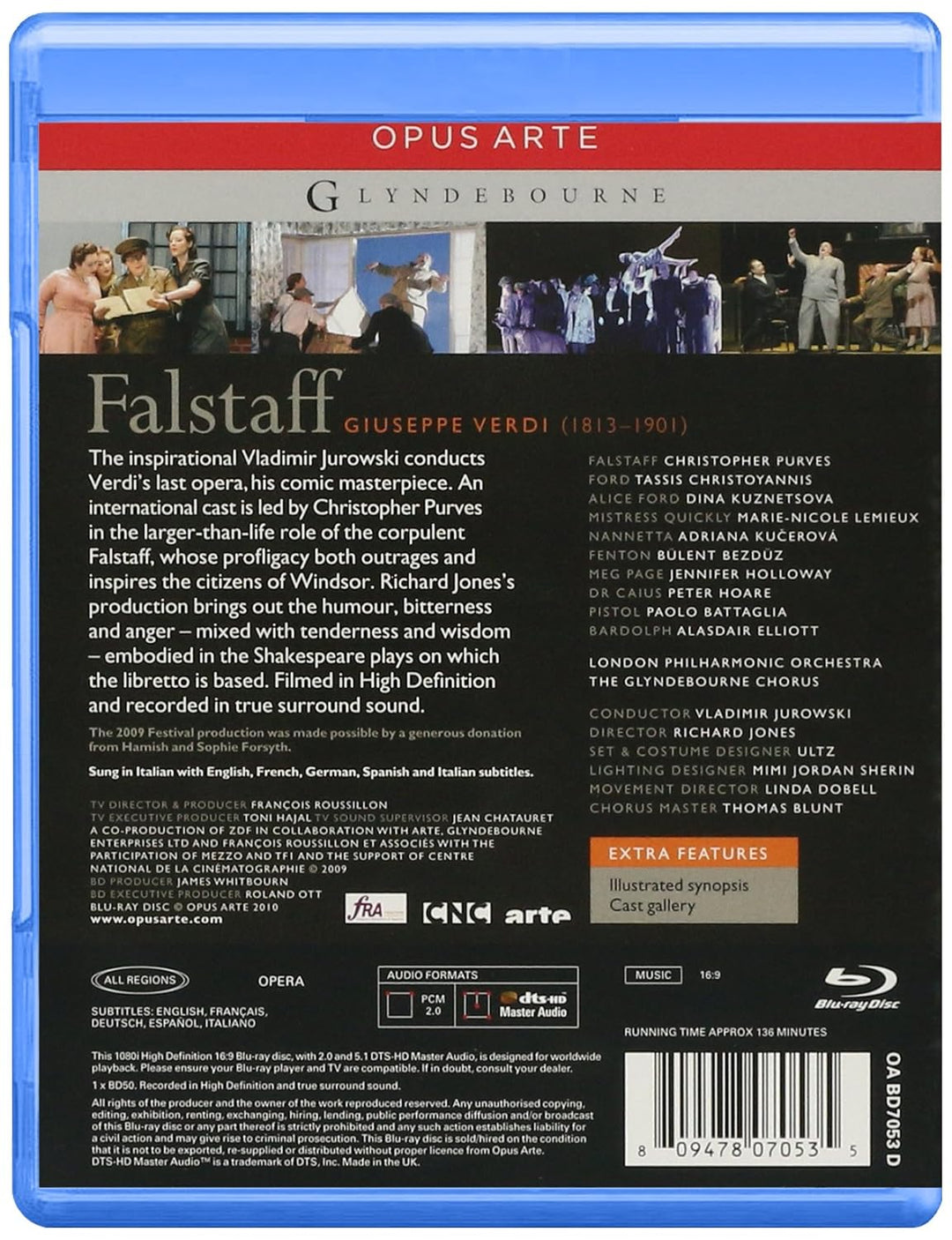 Verdi: Shakespeare-Opern (MacBeth, Otello, Falstaff), Blu-ray