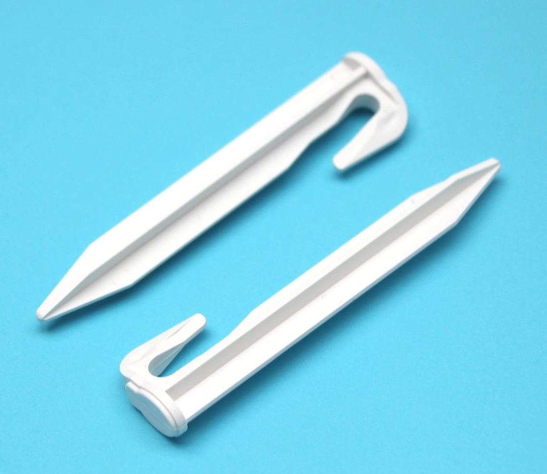 Bio Haken kompatibel mit Husqvarna Automower - abbaubare Nägel Kabel Befestigung Heringe auflösende