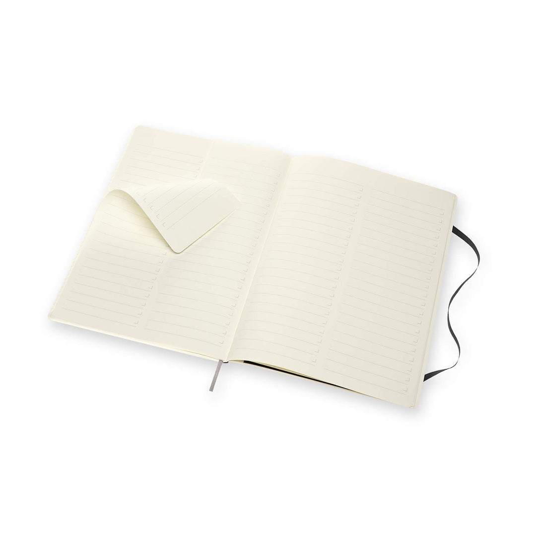 Moleskine - Pro Notebook, Perfektes Notizbuch für die Arbeit - Softcover mit Elastischem Verschluss