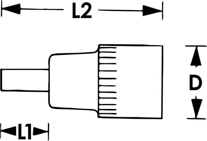 1/2" TORX-SCHLAGSCHRAUBENDREHER-SATZ
