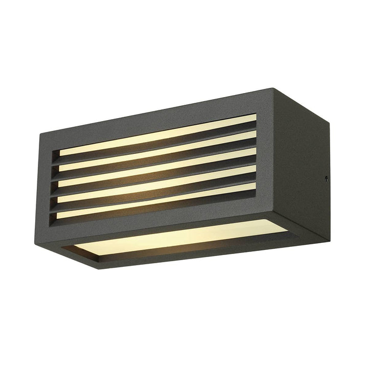SLV BOX-L | LED Wandleuchte, Aussenbeleuchtung von Wänden, Wegen, Eingängen, LED Strahler, Wand-Lamp