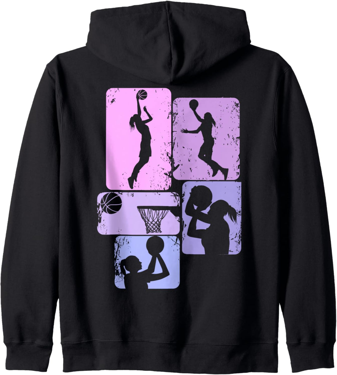 Basketball Basketballerin Mädchen Kinder Damen Kapuzenjacke