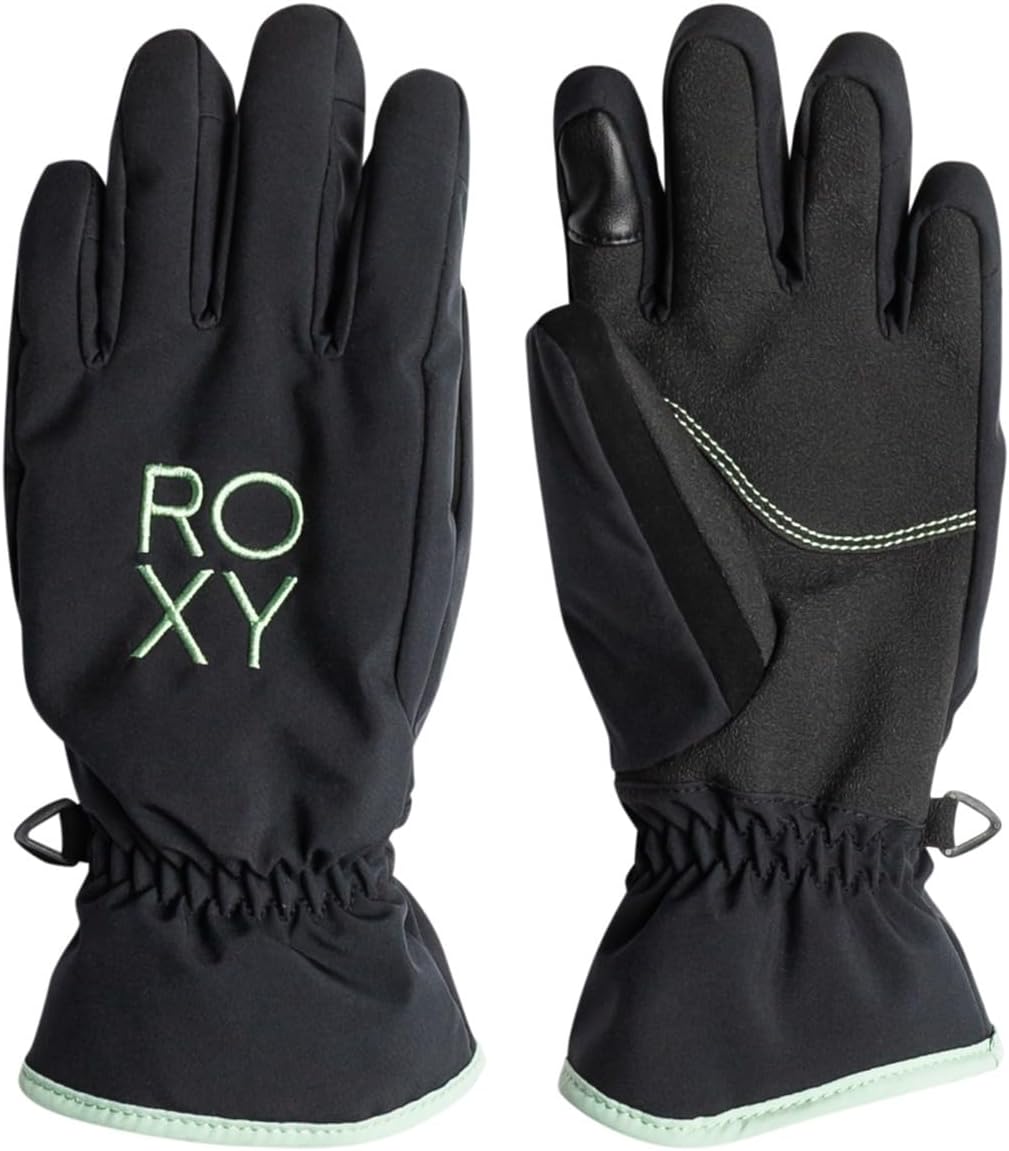 Roxy Mädchen Freshfield Girl Gloves Winter-Handschuhe S True Black, S True Black