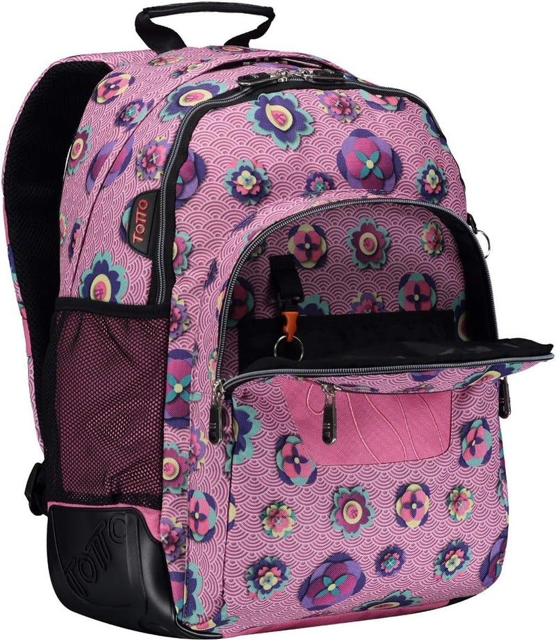 TOTTO Mochila Crayoles Rucksack 40 Centimeters 25 Mehrfarbig (Multicolor)