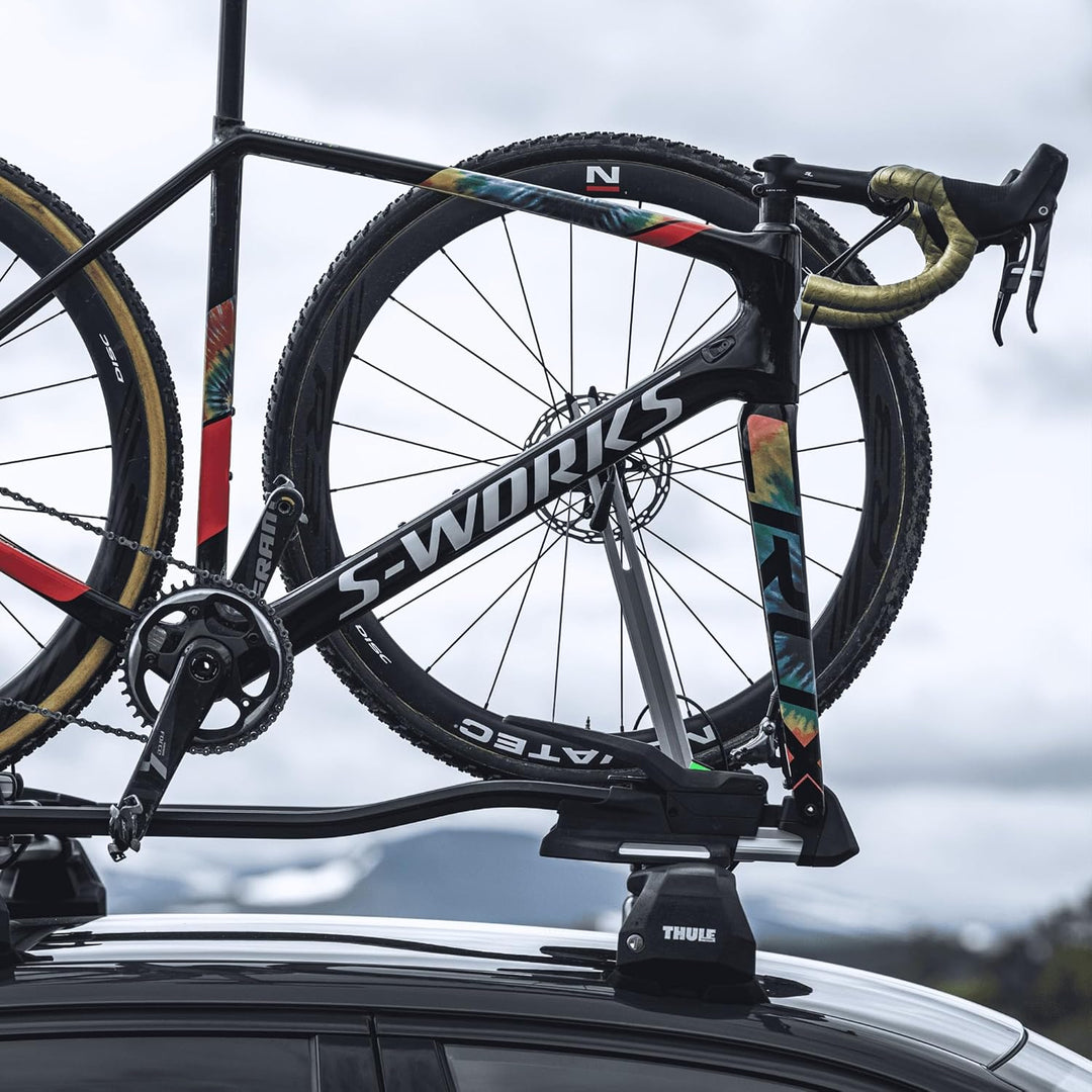 Thule Topride Dachfahrradträger, Fahrradträger für Dach Black, One-Size