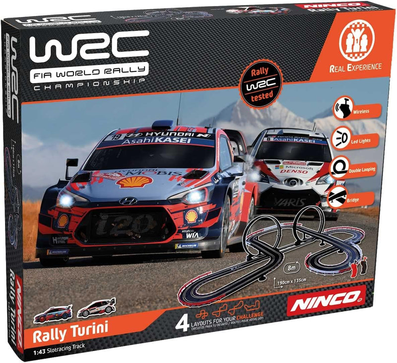 Ninco - WRC Rally Turini (91011) Toyota Yaris und Hyundai i20, Toyota Yaris und Hyundai i20