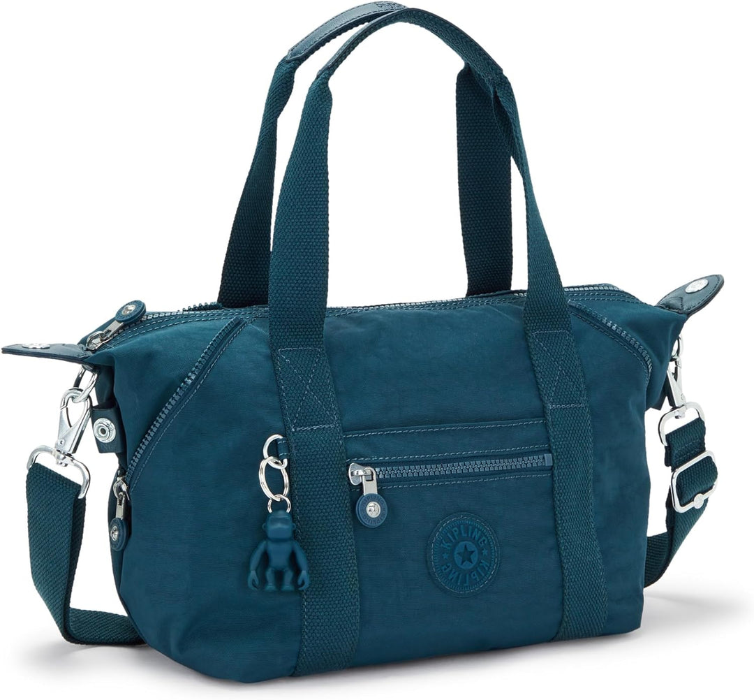 Kipling Unisex's Art Mini Luggage-Messenger Bag, Cosmic Emerald, One Size, Cosmic Emerald