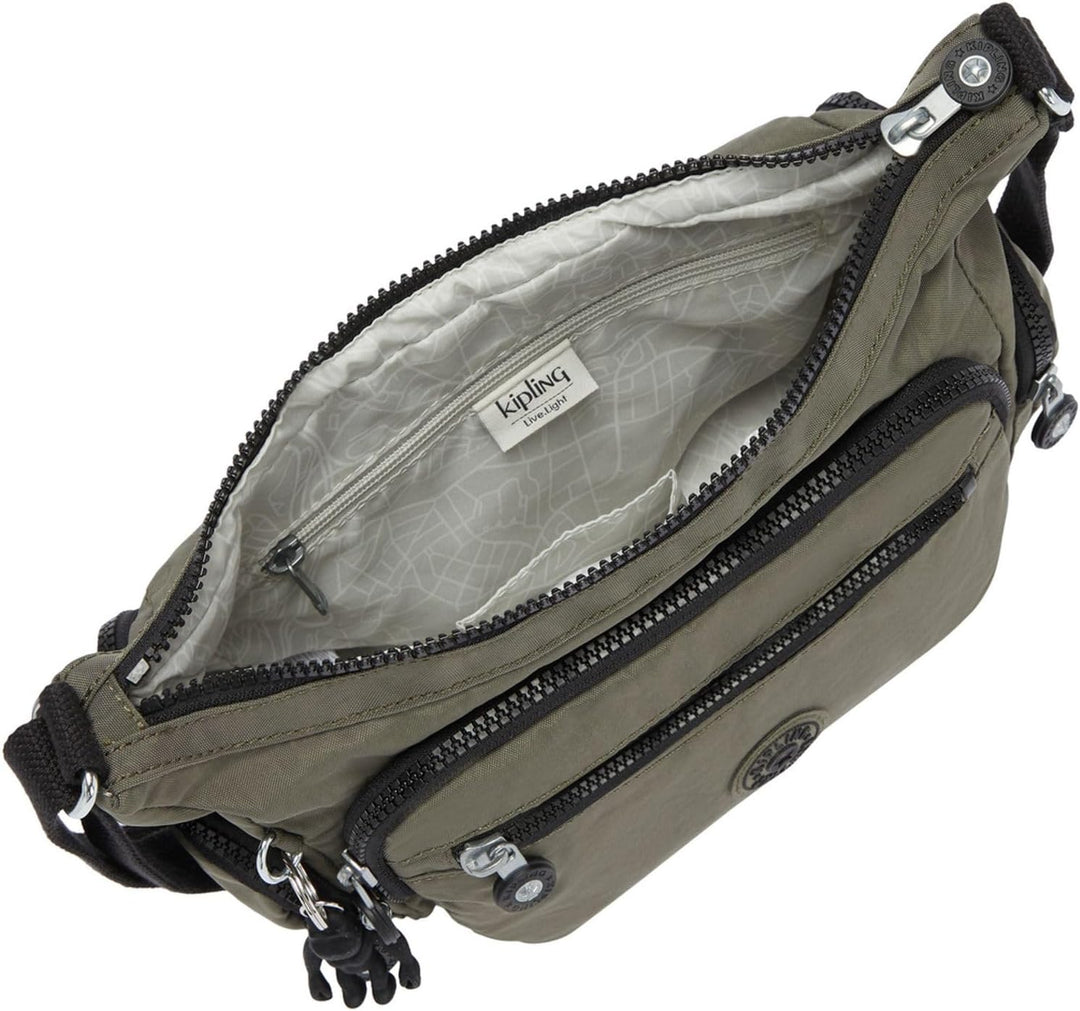 Kipling Damen Gabbie S Crossbody, Grün Moss, Einheitsgrösse Einheitsgrösse Green Moss, Einheitsgröss