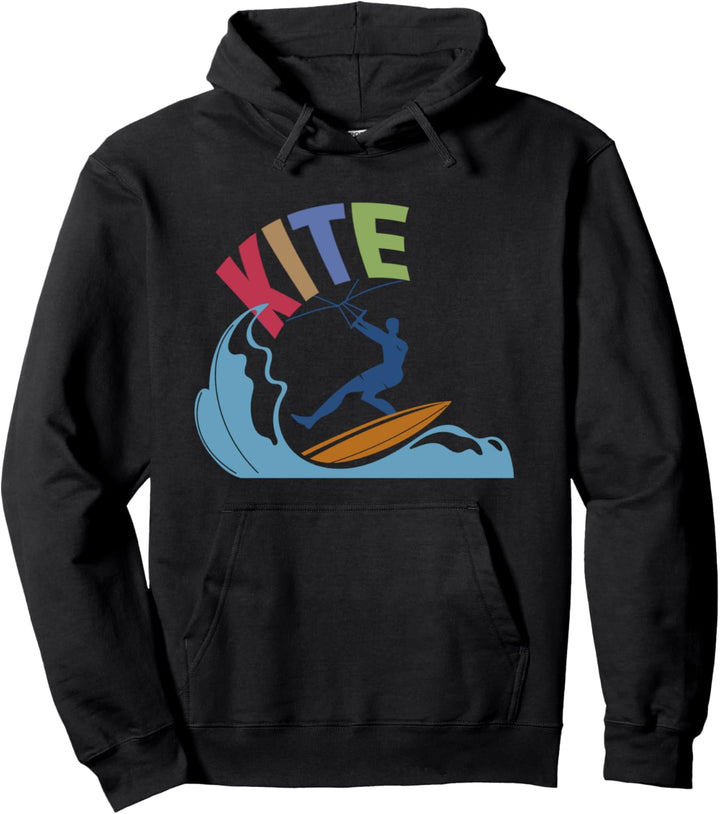 Ozean Surfbrett Kitesurfen Pullover Hoodie
