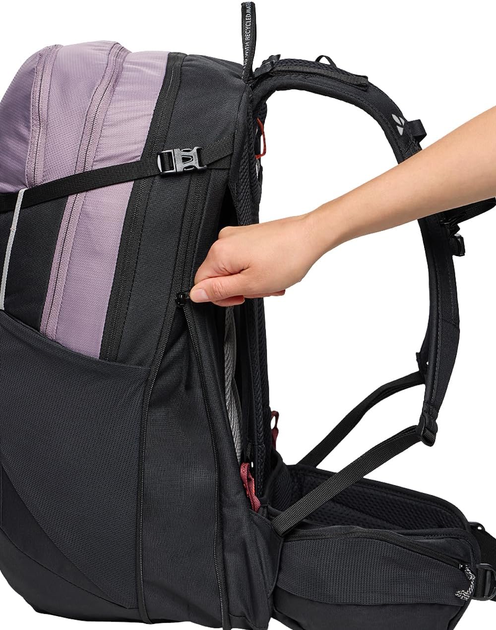 VAUDE Unisex Wizard 24+4 Rucksäcke20-29L Mittelgrosse Purple Ash, Mittelgrosse Purple Ash