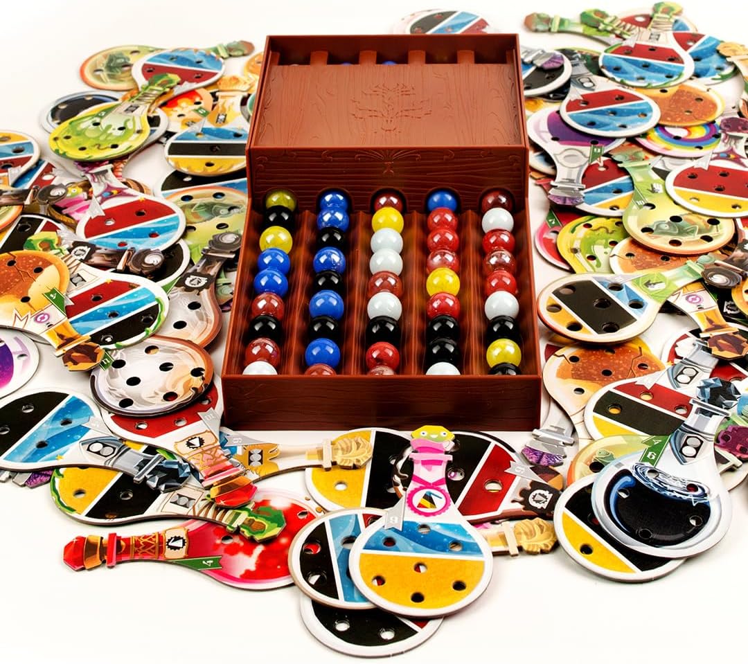 Potion Explosion Board Game | Fun & Strategic Family Game for 2-4 Players | Ages 8+ | 30-45 Min Play