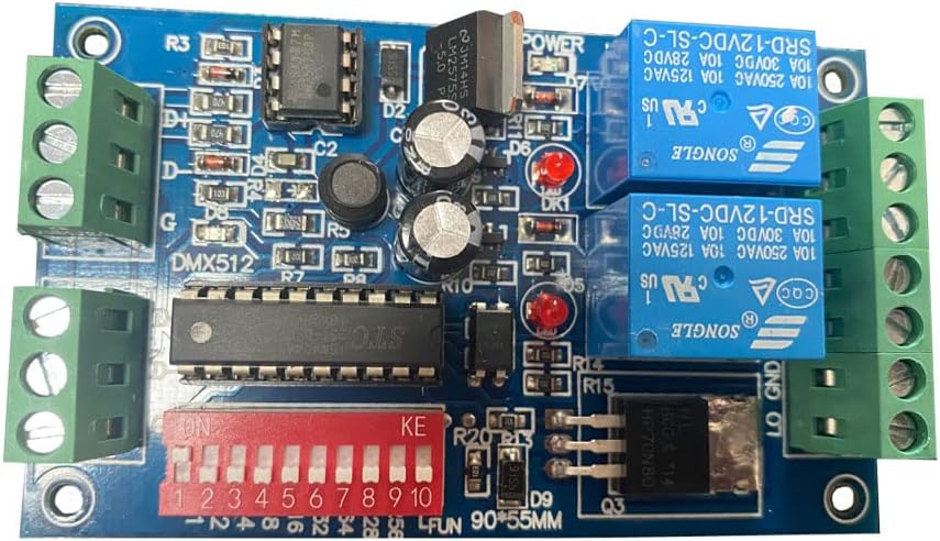 DMX Motor Controller DMX512 Signal Controller DC Motor Controller DC6V-36V