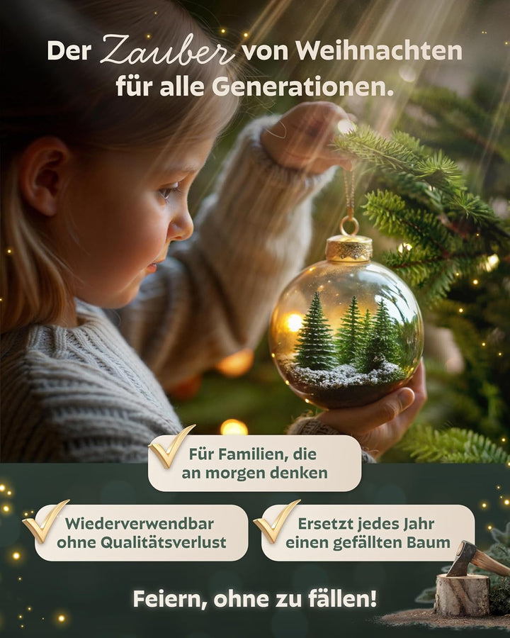 Håvn ® Premium Künstlicher Weihnachtsbaum 180cm | Naturgetreue Optik, Extra Dichte Zweige, Inklusive