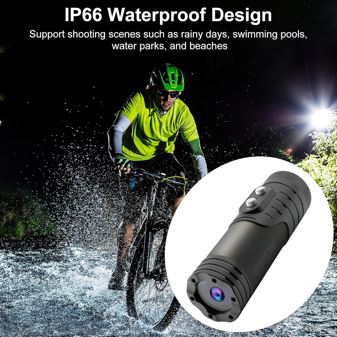 OBEST Action Cam Mini Helmkamera, Motorrad Dash Rekorder Outdoor wasserdicht Action Videokamera HD 1