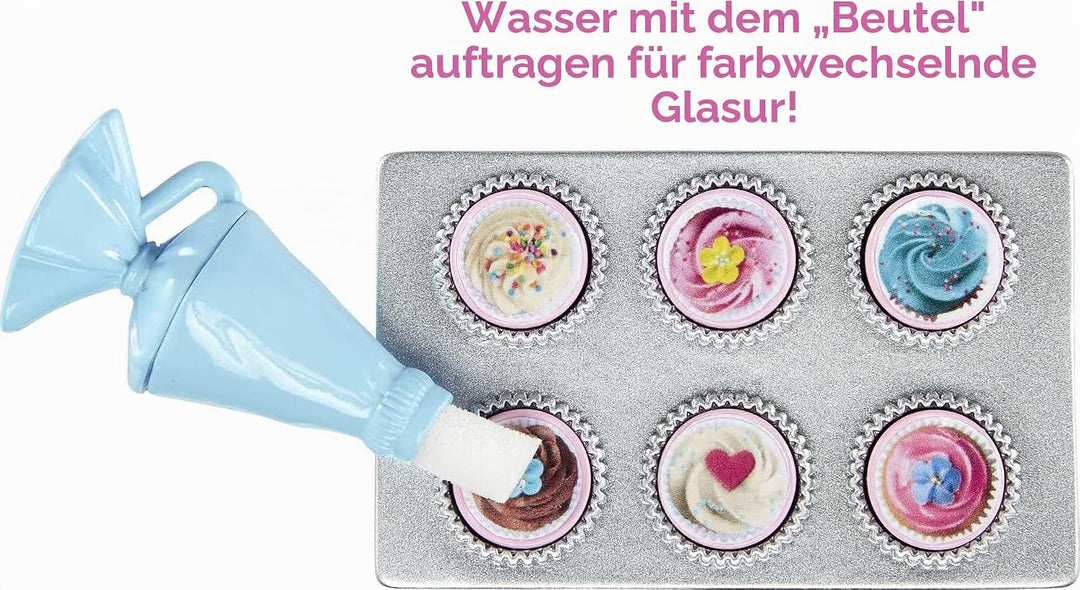 Barbie FHP57 - Barbie-Puppe mit Backofen und aufgehendem Gebäck, Spielzeug ab 3 Jahren