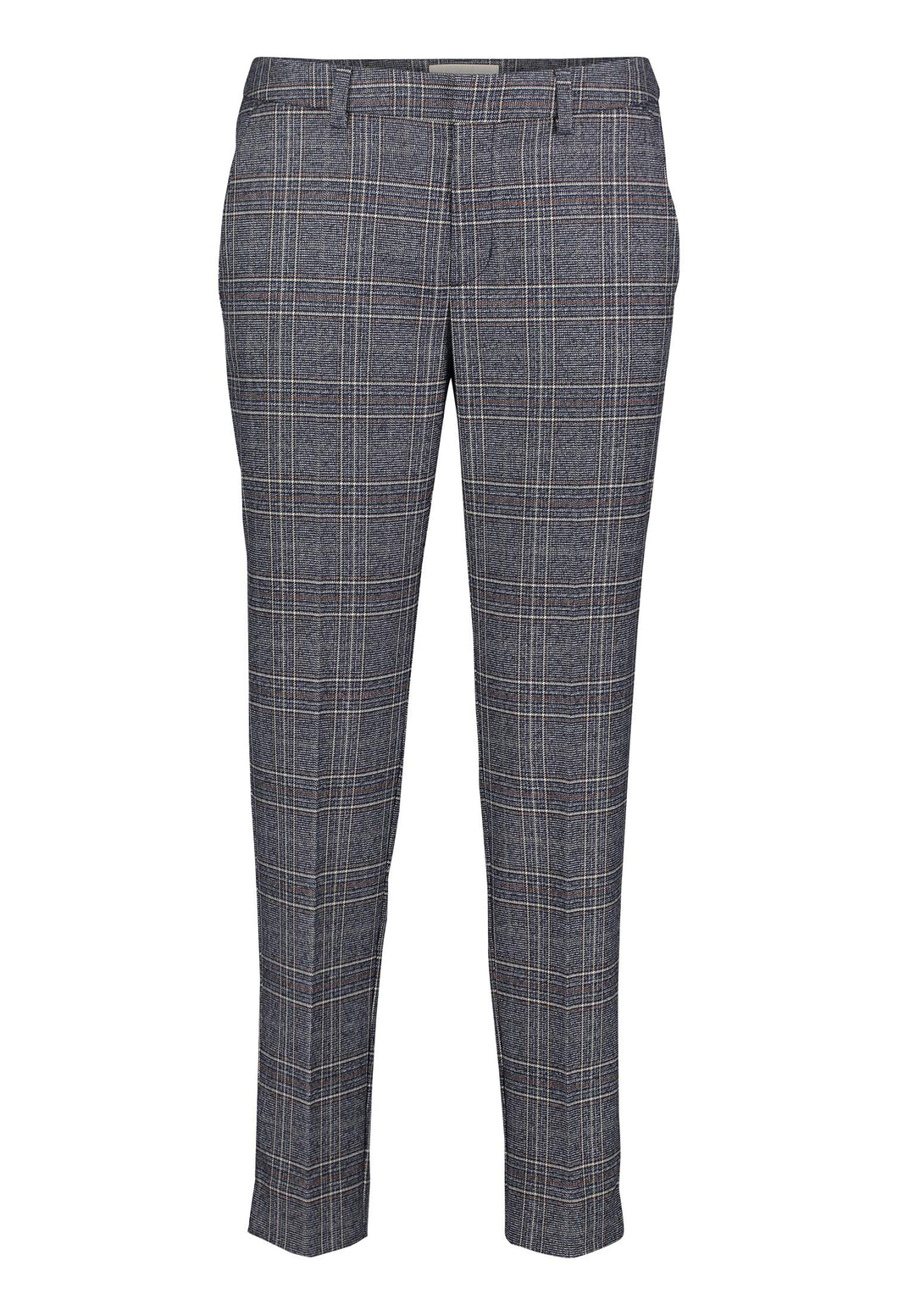 Cartoon Damen Chino-Hose mit Muster 38 Blau, 38 Blau