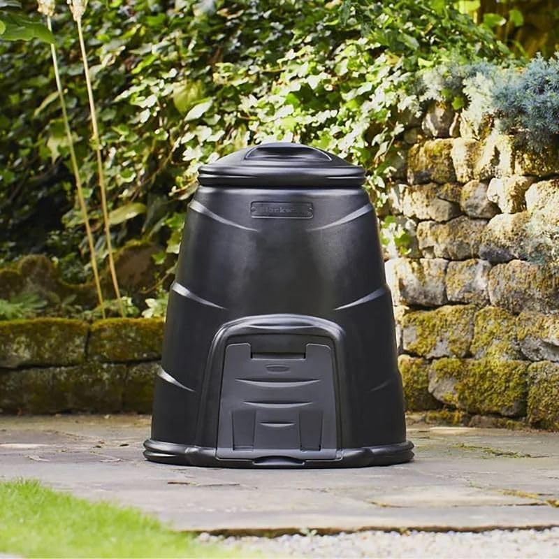 Original Organics Kompostkonverter, 220 l, Schwarz Composter Only, Composter Only