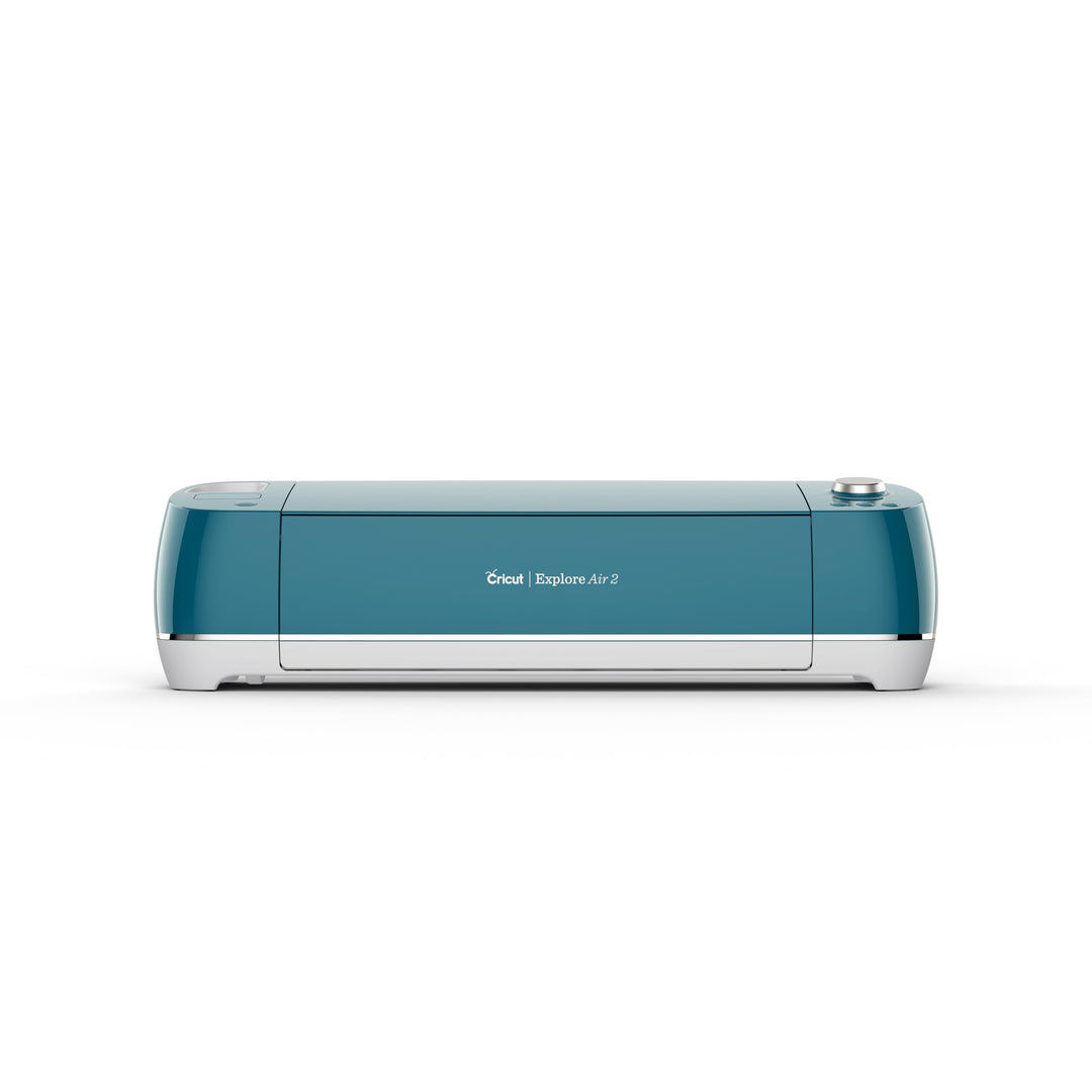 Cricut 2011026 Smart-Schneidemaschine (Pfauenblau), Vinyl, Peacock Blue, Explore Air 2| 2024 Limited