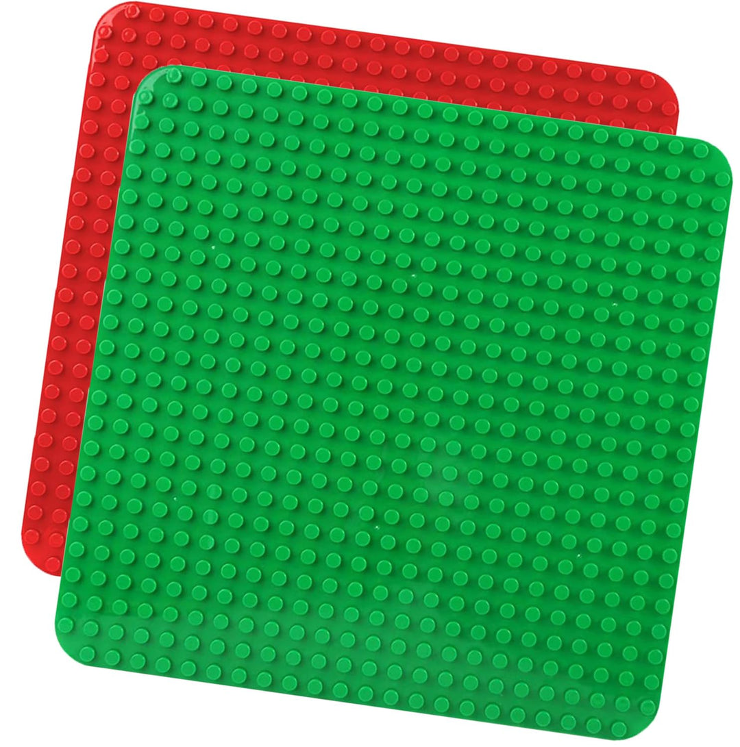 2 Grosse Bauplatte Kompatibel mit Allen Grossen Marken Platten,38.4 * 38.4cm Classic Grundplatte mit