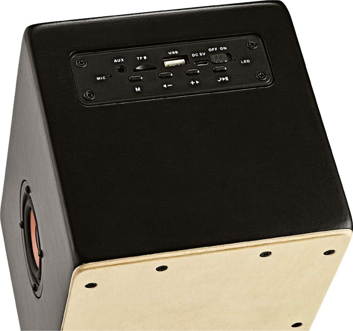 Meinl Mini Cajon Speaker - Bluetooth Lautsprecher aus Holz