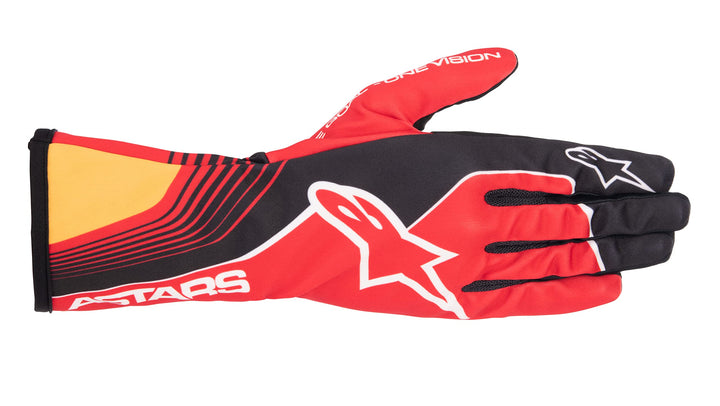 Alpinestars Handschuh Tech 1K Race V2 Future rot/schw/orange (S)