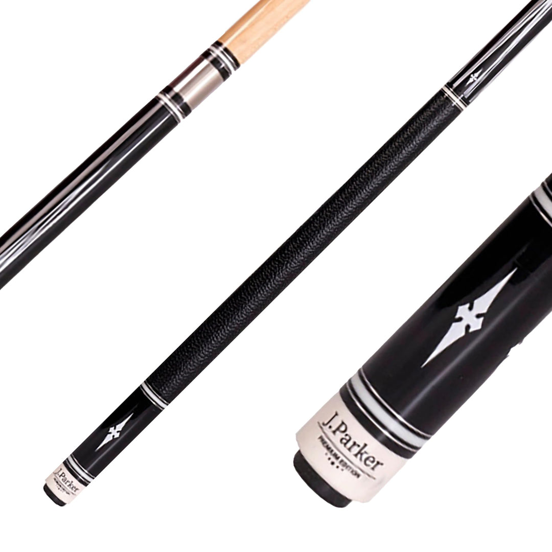 Parker Billardqueue Premium Edition PE-Serie, Profi-Cue, Quick-Joint 12,75 Mehrschicht Leder-Tip, Le