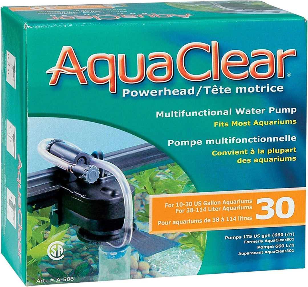 AquaClear Powerhead 30 als Boden-, Schnell- oder Biofilter sowie als Umwälzpumpe einsetzbar, für Aqu