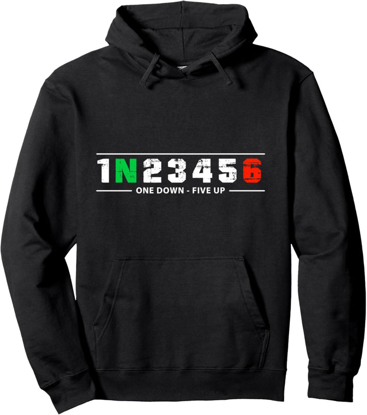 1N23456 Motorradfahrer Pullover Hoodie