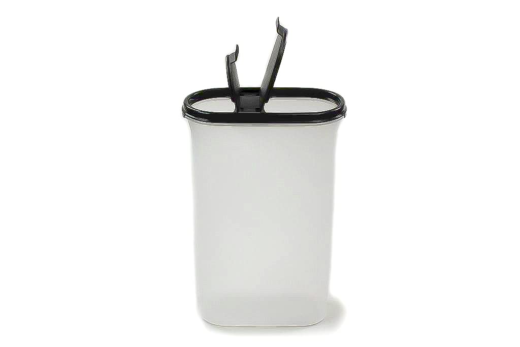 Tupperware Eidgenossen 2,9 L schwarz mit Schütte Vorrat Modular Dose Box Behälter