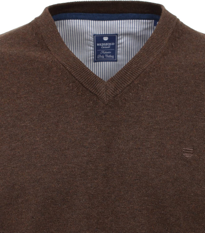 Redmond Pullover Uni XL 32 Braun, XL 32 Braun