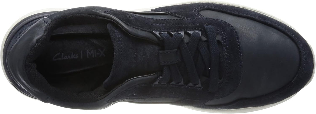 Clarks Herren Racelite Move Sneaker 43 EU Navy, 43 EU Navy