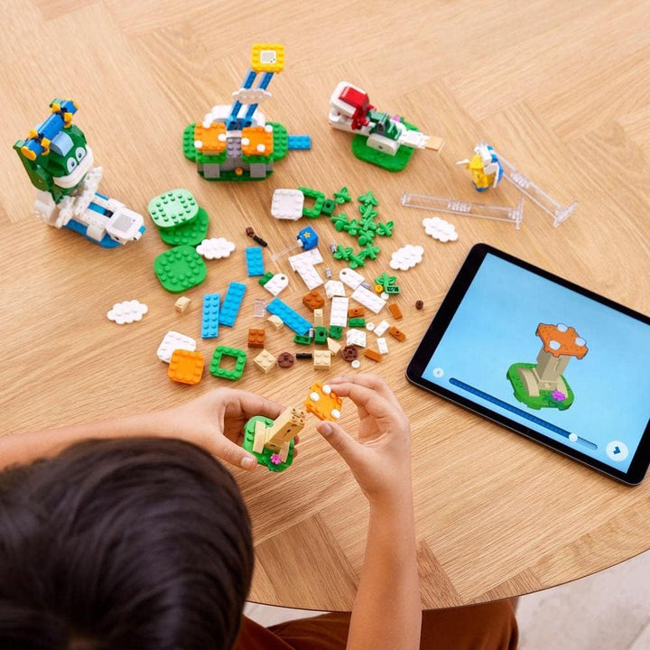 LEGO 71409 Super Mario Maxi-Spikes Wolken-Challenge – Erweiterungsset, Spielzeug Set mit 3 Gegner Fi