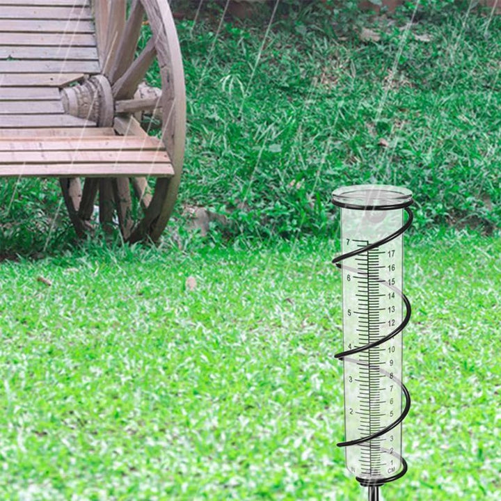 Mipcase Frostsichere Regenmesser-Röhren 2 Stück Glas Testrohre 8.3 Zoll Präzise Regenmengenmesser Mi