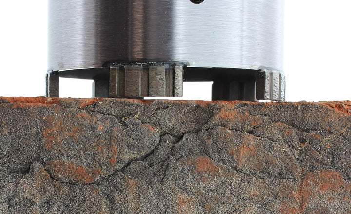 Diamant Bohrkronen Set M16 Trockenbohrbox Nutzlänge 180mm Durchmesser 42, 52, 68, 82, 102mm mit Zent