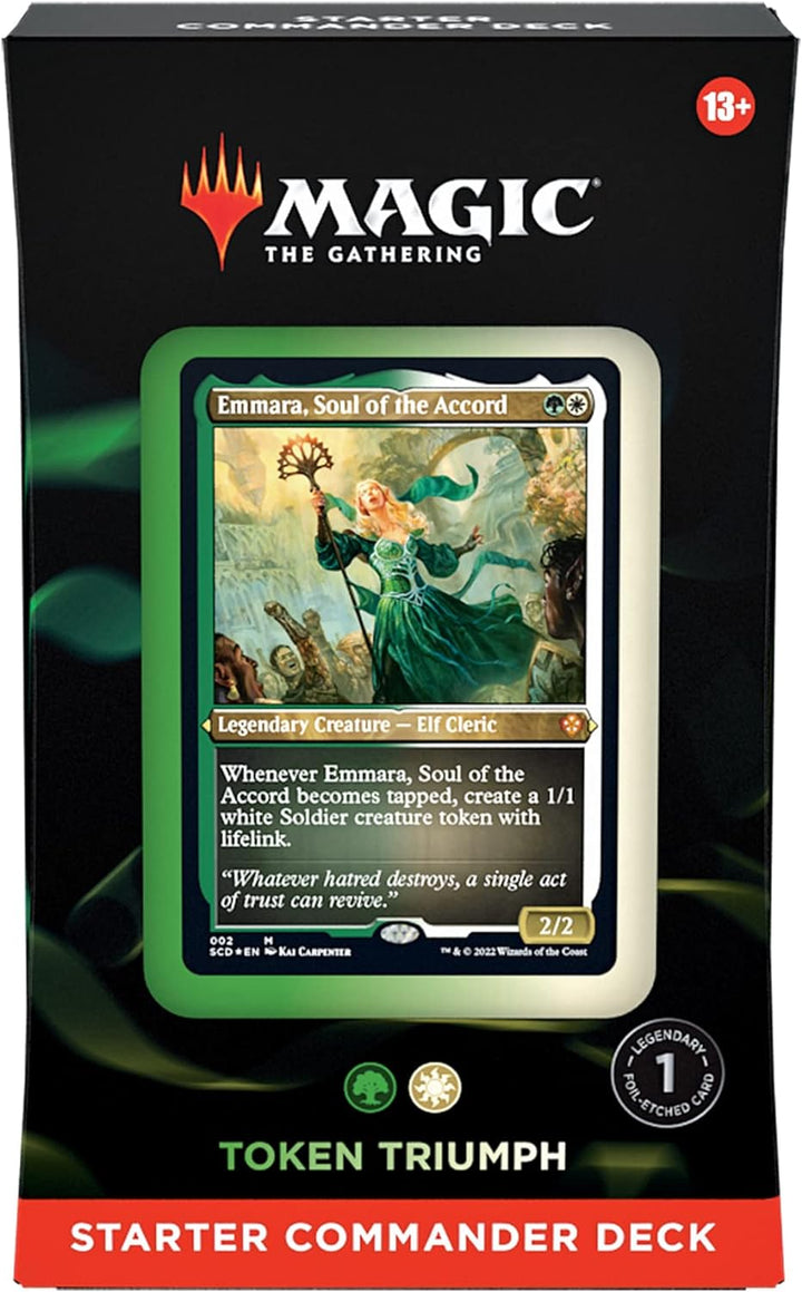 Magic: The Gathering Starter Commander Deck Bundle – Includes All 5 Decks