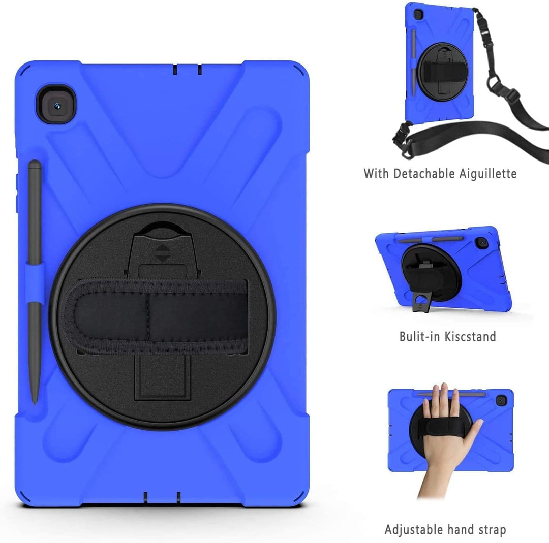 Gerutek Hülle Samsung Galaxy Tab S6 Lite 10,4 Zoll (2024/2022/2020), Stossfeste Robust Panzerhülle m