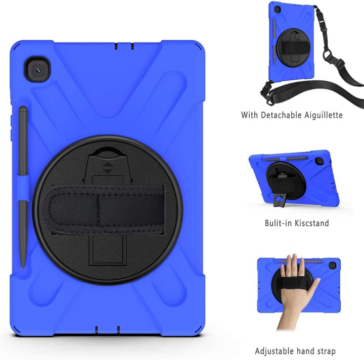 Gerutek Hülle Samsung Galaxy Tab S6 Lite 10,4 Zoll (2024/2022/2020), Stossfeste Robust Panzerhülle m