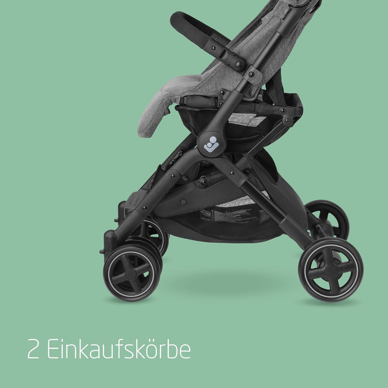 Maxi-Cosi Lara2 Kinderwagen, 0–4 Jahre, 0–22 kg, federleichter, kompakter Buggy, 3 Liegepositionen,