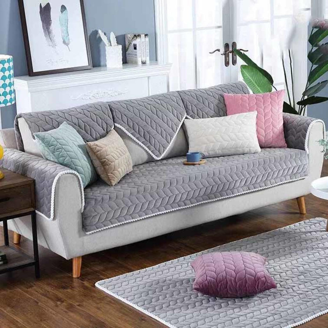MTHGH sofabezug ecksofa I Form sofaschoner rutschfest Hund Katze sofaüberwurf Decke ecksofa wasserdi