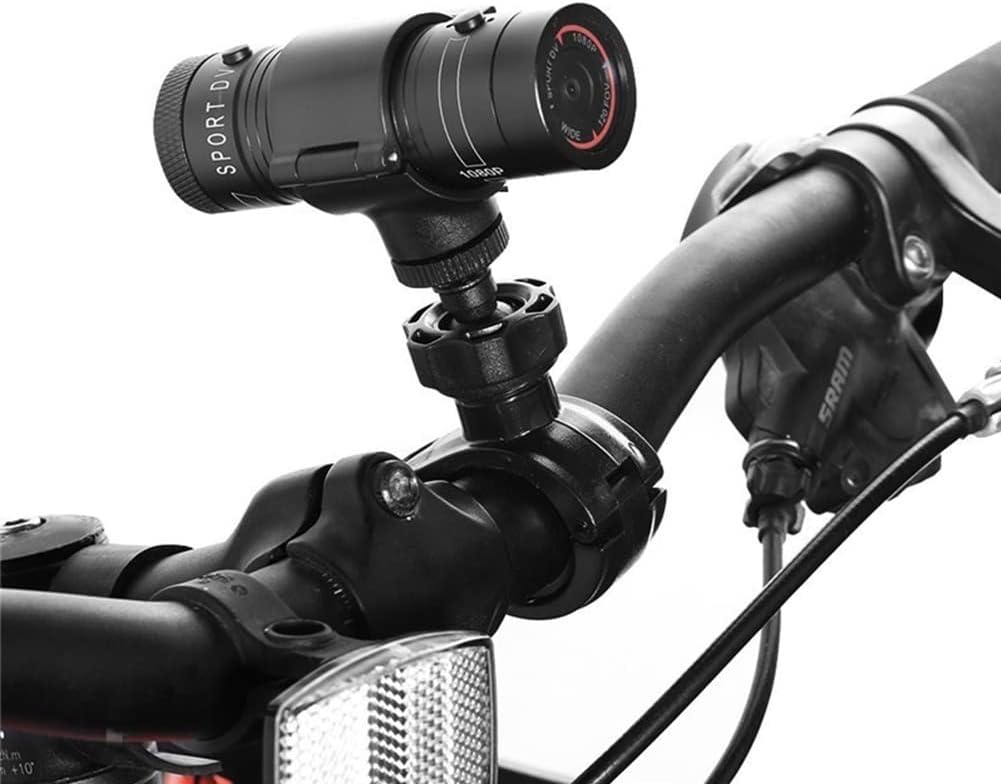 Yctze Fahrradhelm-Sportkamera, Volle 1080p HD-Mini-Action-Kamera, Tragbare wasserdichte 120°-Weitwin