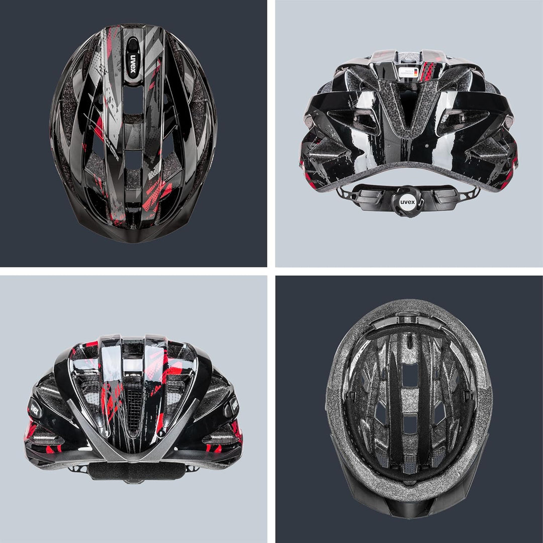 uvex air Wing - Leichter Allround-Helm für Damen und Herren - individuelle Grössenanpassung - erweit