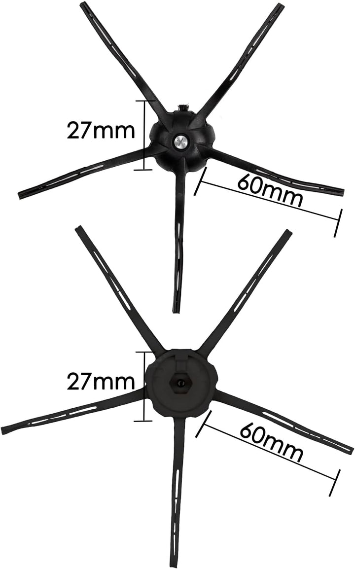 (10 Stück) Seitenbürsten Ersatzteile für Roborock S7 Serie S7 S7+ S7 MAXV Ultra Q7 Max Q7 Max+ S8 Pr