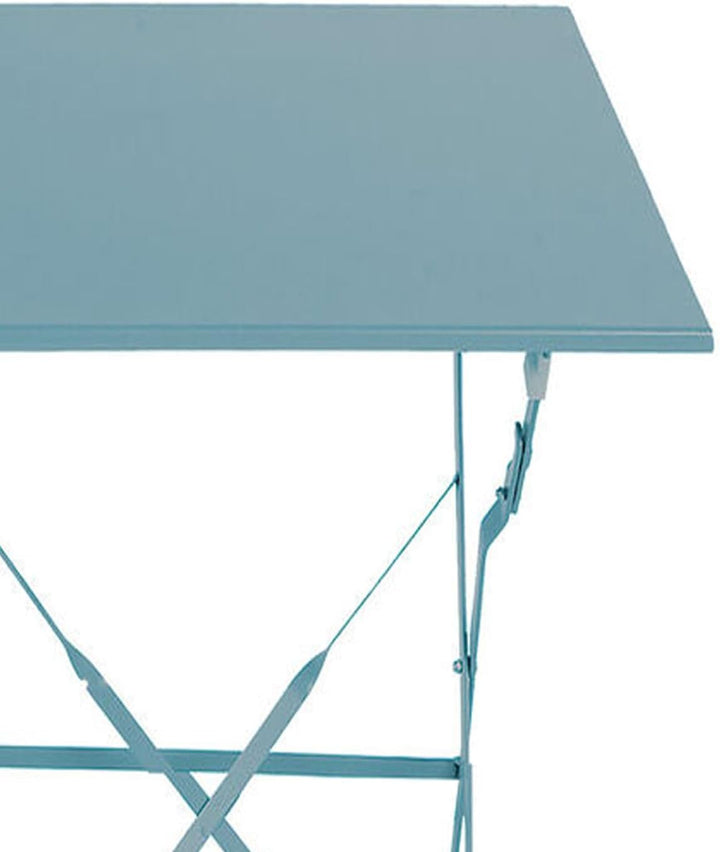 Mojawo Outdoortisch Bistrotisch Klapptisch Campingtisch Balkontisch Gartentisch Metall 60x60xH71cm T