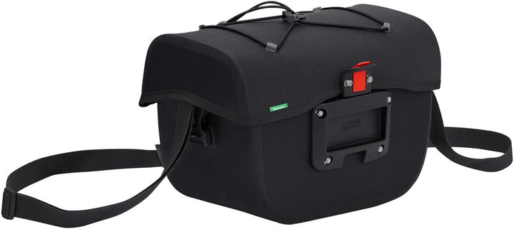VAUDE Fahrrad Lenkertasche Aqua Box, 6 Liter Volumen, wasserdicht verschweisst Einheitsgrösse Schwar