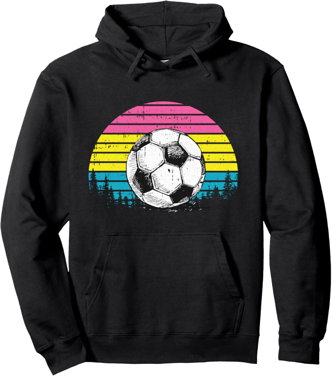 Soccer Ball LGBT-Q Pansexual Pride Sport Fan Player Ally Pullover Hoodie